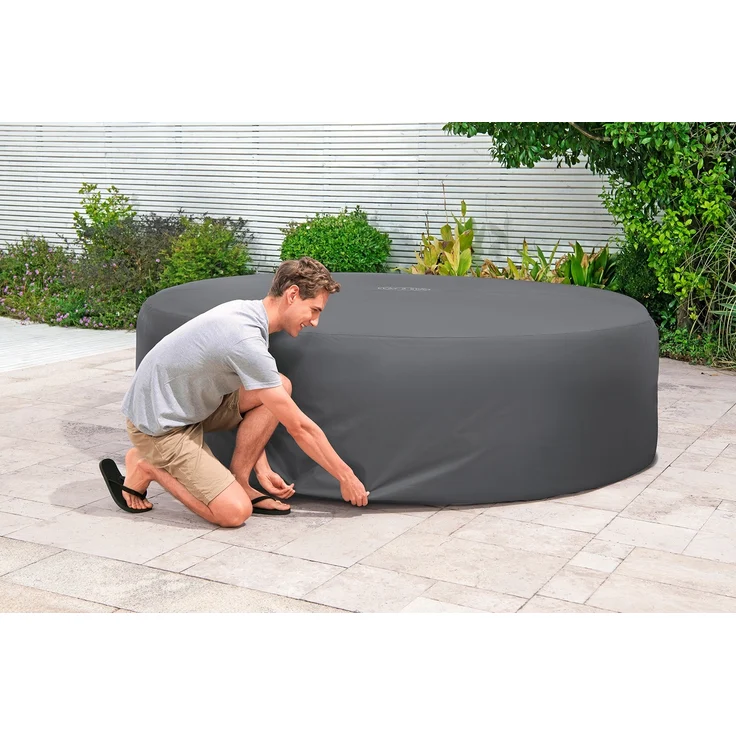 LAY-Z-SPA® Xtras EnergySense™ Plus Thermo-Komplettabdeckung Ø 236 x 71 cm, rund – Bild 2