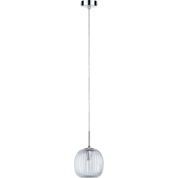 Paulmann 71143 Selection Bathroom Pendelleuchte Ruya Klarglas Chrom E14 IP44 – Bild 1