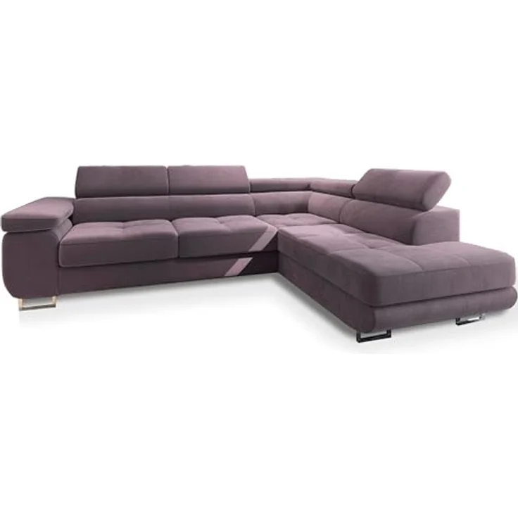 Masseno Ecksofa SELVA mit Schlaffunktion L-Form, Sofa mit Bettkasten – Bild 2