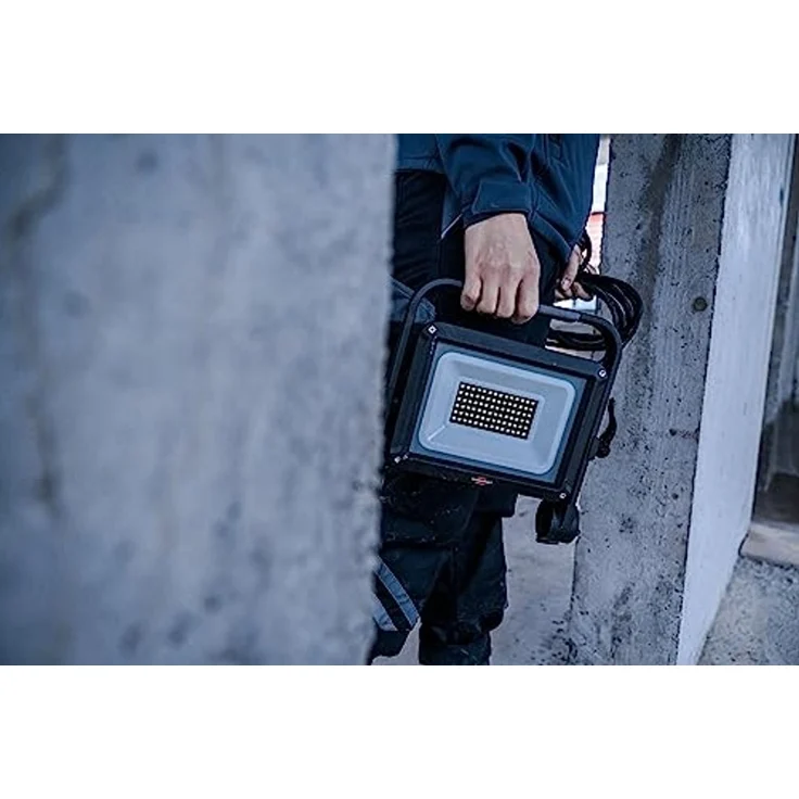 brennenstuhl LED Baustrahler JARO 14060 M, 11500lm, 100W, IP65, 5m H07RN-F 3G1,0 – Bild 6