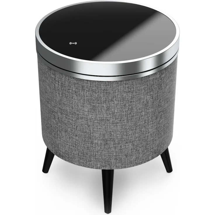 Block Helsinki Schwarz Tischlautsprecher Tisch mit Bluetooth Laut­spre­cher von Audioblock