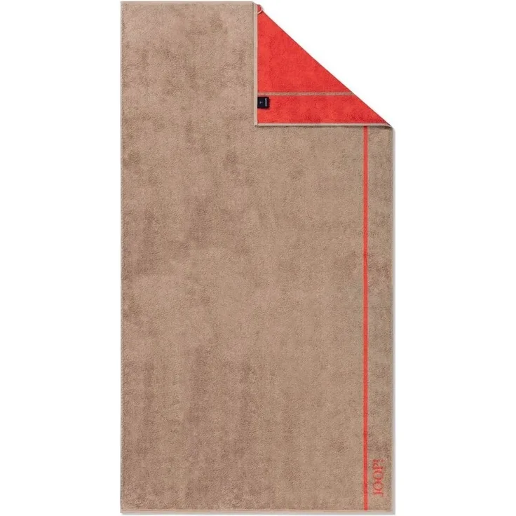 JOOP! Handtücher Lines Doubleface 1680 32 Sand 80 x 150 cm