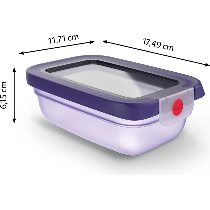 Emsa Frischhaltedose oneClick, Polyprophylen (PP), (1-tlg), verschlossen mit nur 1 x Klick, 100% dicht, made in Germany – Bild 7