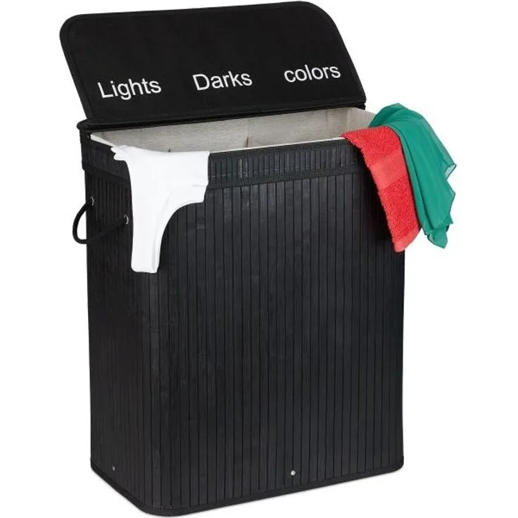 Wäschesortierer aus Bambus