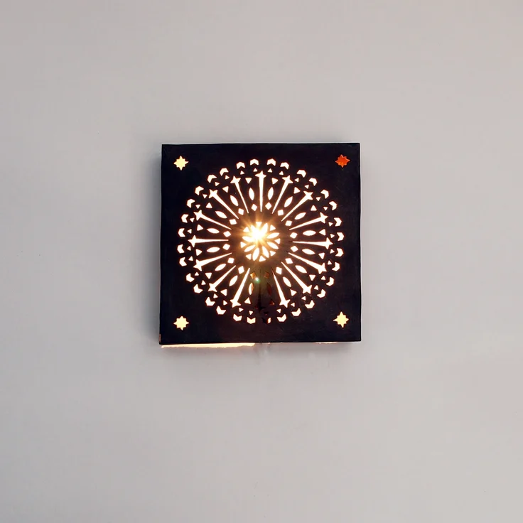 Orientalische Eisen Wandlampe EWL36 – Bild 7