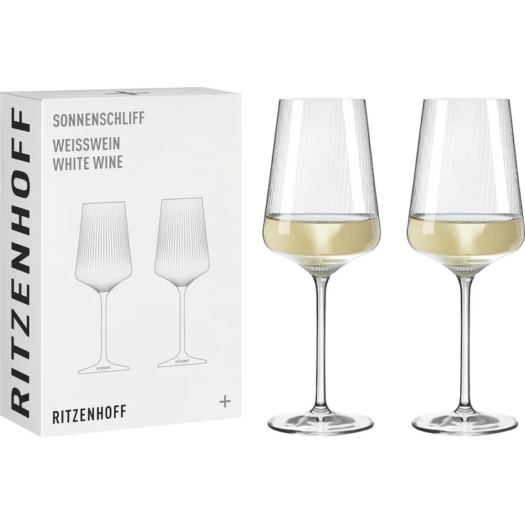 Ritzenhoff 8000003 Weißweinglas-Set #1 SONNENSCHLIFF RDT 2024 in Geschenkbox – Bild 1