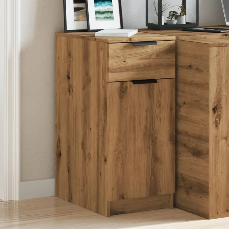 vidaXL Büroschrank Artisan-Eiche 33x50x75 cm Holzwerkstoff 856998 – Bild 4