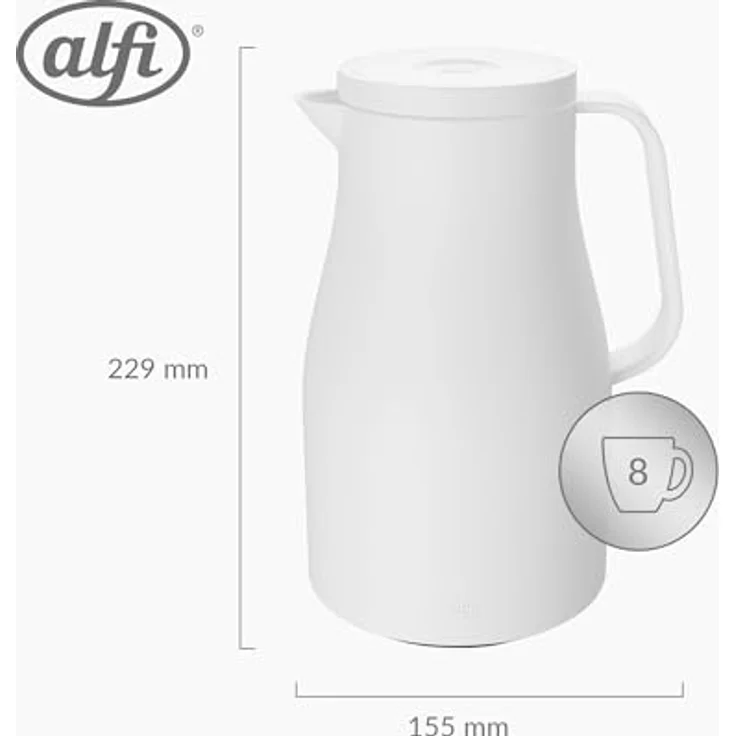 Alfi Isolierkanne Neo coconut white 1,00l – Bild 7