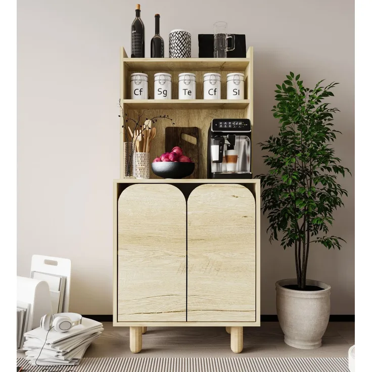 Skye Decor 'Parma 2 - Sapphire Oak' Mehrzweckschrank, Saphir-Eiche, 70 x 155 x 40 cm