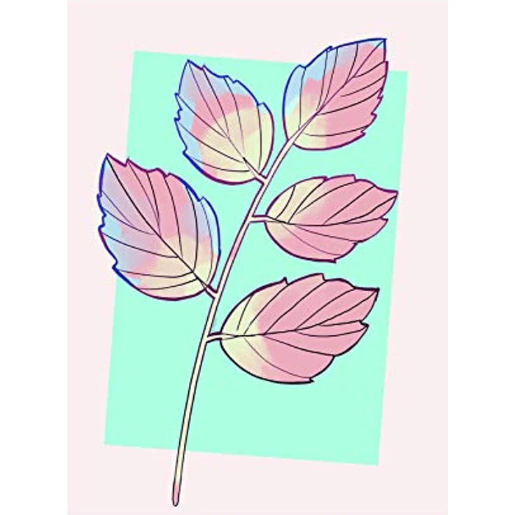 Komar Disney Wandbild Cinderella Plant, Kunstdruck für Kinderzimmer, 30x40cm, seidenmatte Oberfläche, ohne Rahmen, MADE IN GERMANY – Bild 1