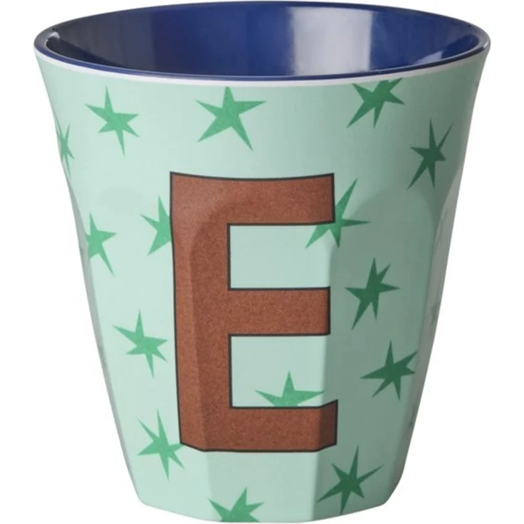 rice Becher Rice Melamin Buchstabenbecher A–Z – Melamin Becher mit Sternen, 1-tlg, Melamin – Bild 1