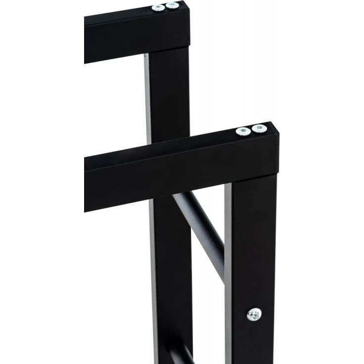 CLP Kaminholzständer Keri V2,schwarz 25x60x100 cm – Bild 4