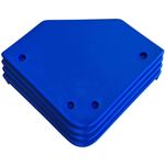 4 Stk Kantenschutz für Sandkasten BLAU