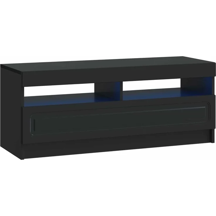 vidaXL LED-TV-Schrank UTRECHT 3 stk. Schwarz Holzwerkstoff 3416999 – Bild 5