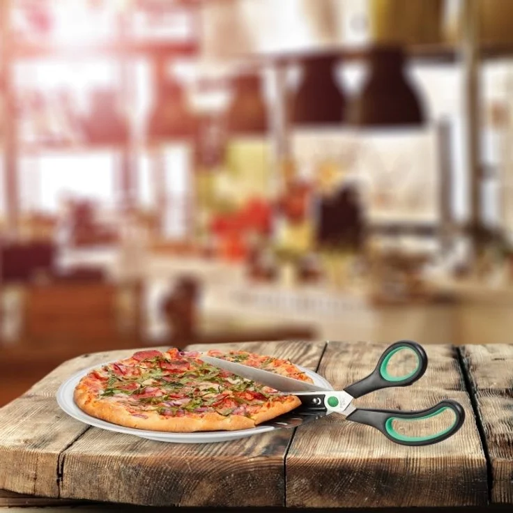 Pizzaschere mit Pizzaheber – Bild 2