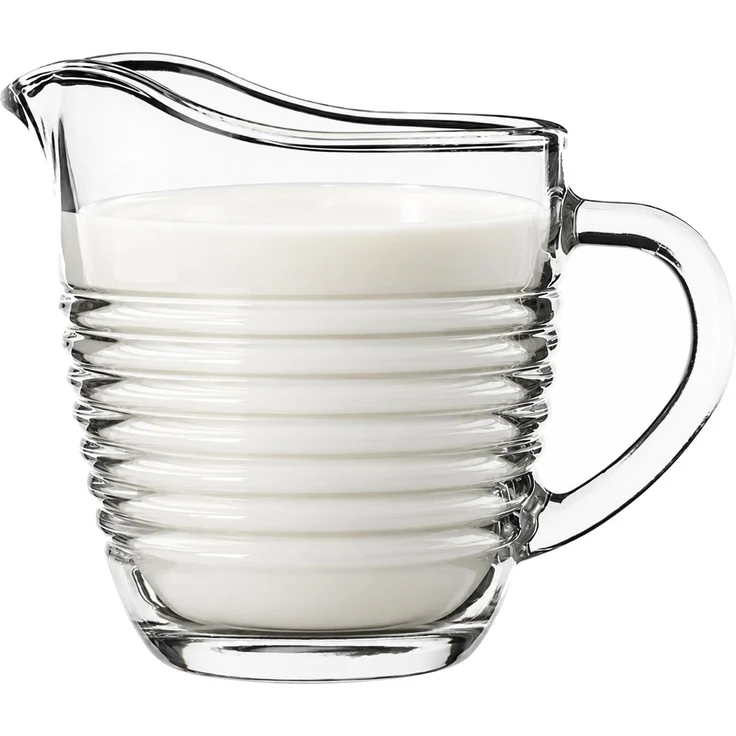 KADAX Milchkännchen, Creme, Milchkännchen aus Glas, 200 ml – Bild 4