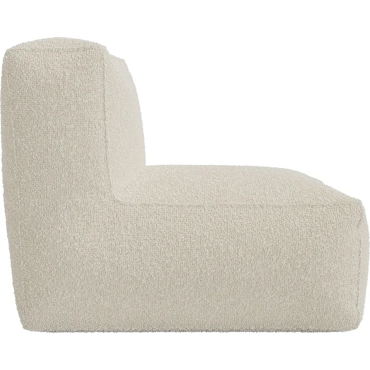 Vente-unique - Sessel - Bouclé-Stoff - Cremeweiß - NOUMARA – Bild 7
