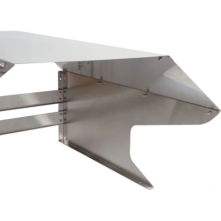 Mendler 'HWC-L43' Mähroboter Garage, Metall, 40 x 59 x 69 cm, Silber – Bild 5