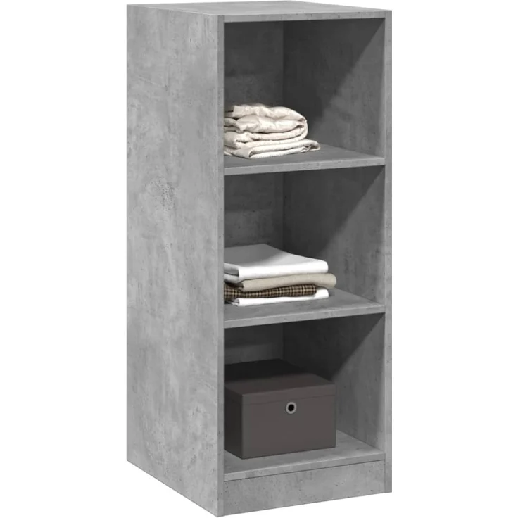 vidaXL Kleiderschrank Betongrau 48x41x102 cm Holzwerkstoff 840831 – Bild 2