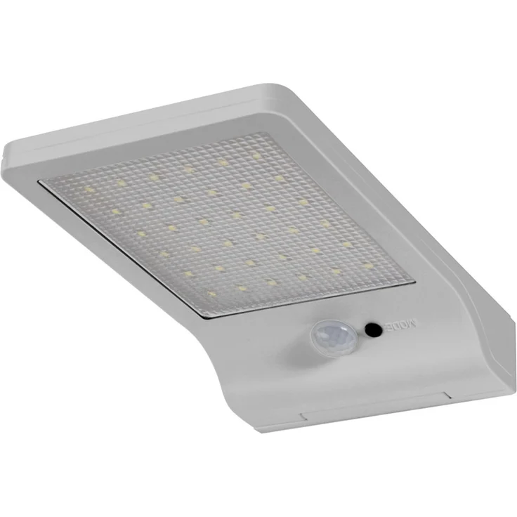 Osram LED-Außenleuchte Doorled Solar 19,2 cm kaltweiß silber – Bild 1