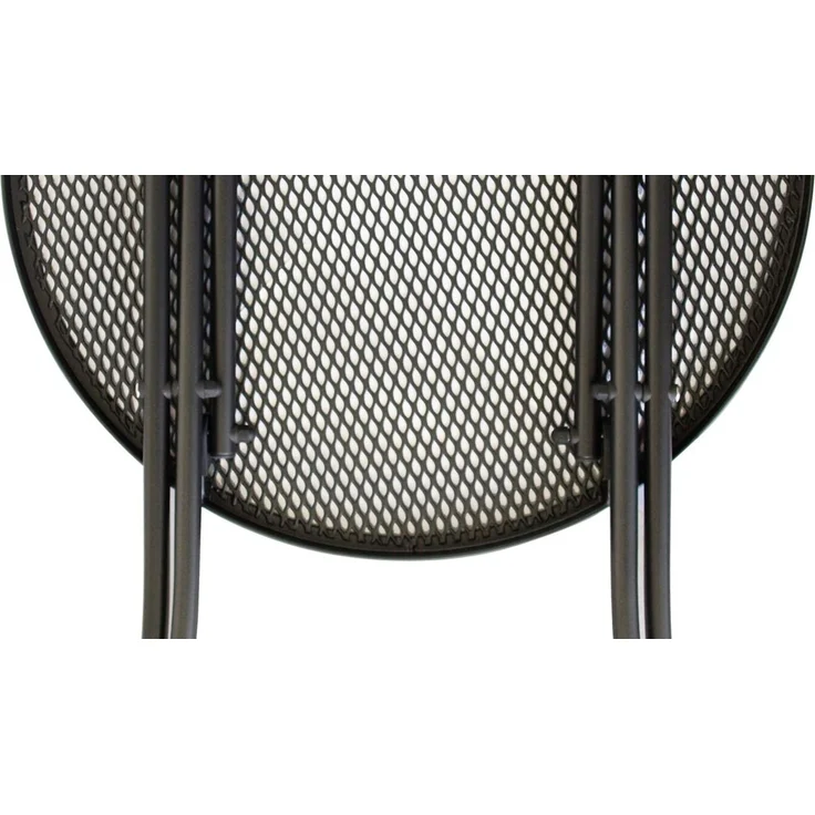 DEGAMO MOCCA Klapptisch, Streckmetall, eisengrau, 60cm rund – Bild 3