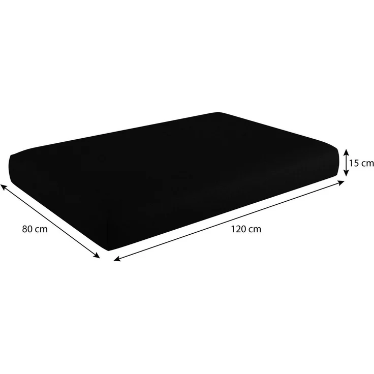 sunnypillow Palettenkissen Milano - 6er Set Palettenauflage mit abnehmbarem Bezug Kaltschaum, 6er Set Palettenkissen – Bild 3