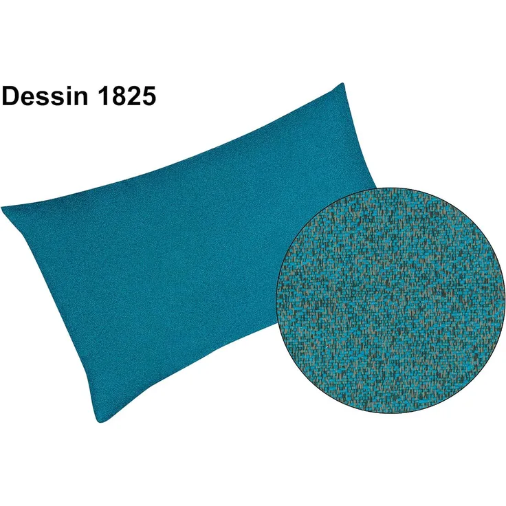 Lendenkissen 46 x 26 x 12 cm m.RV. - Serie Happy-Line blau 1825