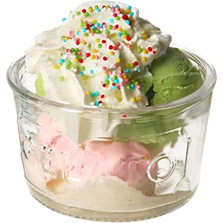 MamboCat Eisschale 4er Set Gelato Eisbecher Glas 150ml, Glas – Bild 4