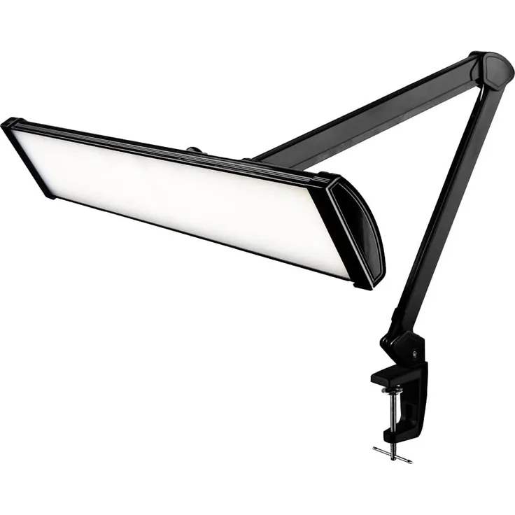 Semplix LED Arbeitslicht - Arbeits-Tischlampe (540 LED / dimmbar / Tischklemme)