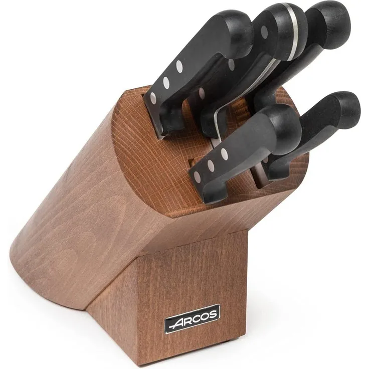 Arcos Set 5 pcs. knives in the Universal block