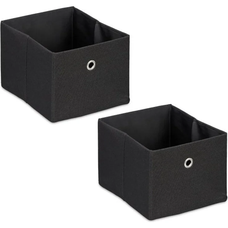 Relaxdays Aufbewahrungsbox im 2er Set – Bild 1