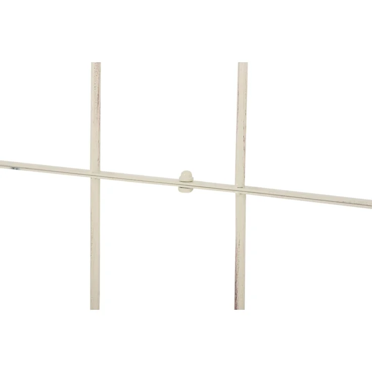 Rankgitter HEIKE 2er Set - 85,5x2x170cm, Metall, Antik-Creme | Rankhilfe Kletterpflanzen Gartendekoration – Bild 6