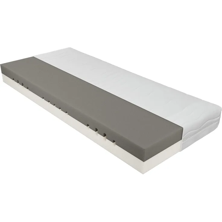 BeCo Twin Sleep 7-Zonen Kaltschaummatratze 21 cm wendbar Größe 80 x 200 cm Härtegrad H3 & H4 (80 kg - 140 kg)