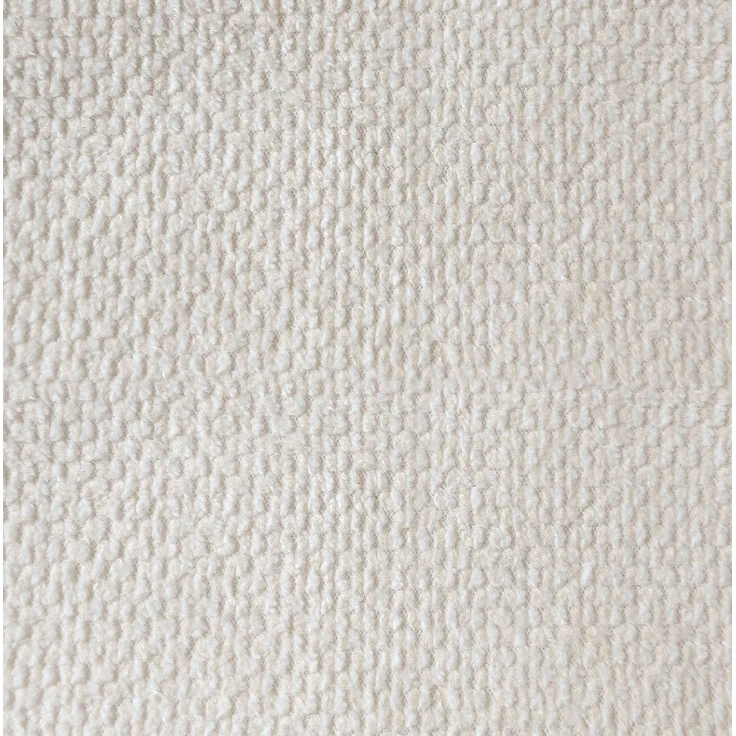Ecksofa mit Leinenbezug und Schaumstoffpolsterung, 5-Sitzer, 310x155x83 cm, Weiß – Bild 4