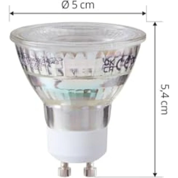 Arcchio LED-Leuchtmittel LED-Leuchtmittel Gu10 Par16, GU10, warmweiß – Bild 3