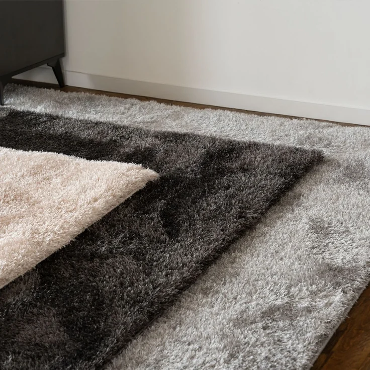 HOME DELUXE Hochflor Teppich SOFI - 110 x 60 cm Anthrazit – Bild 6