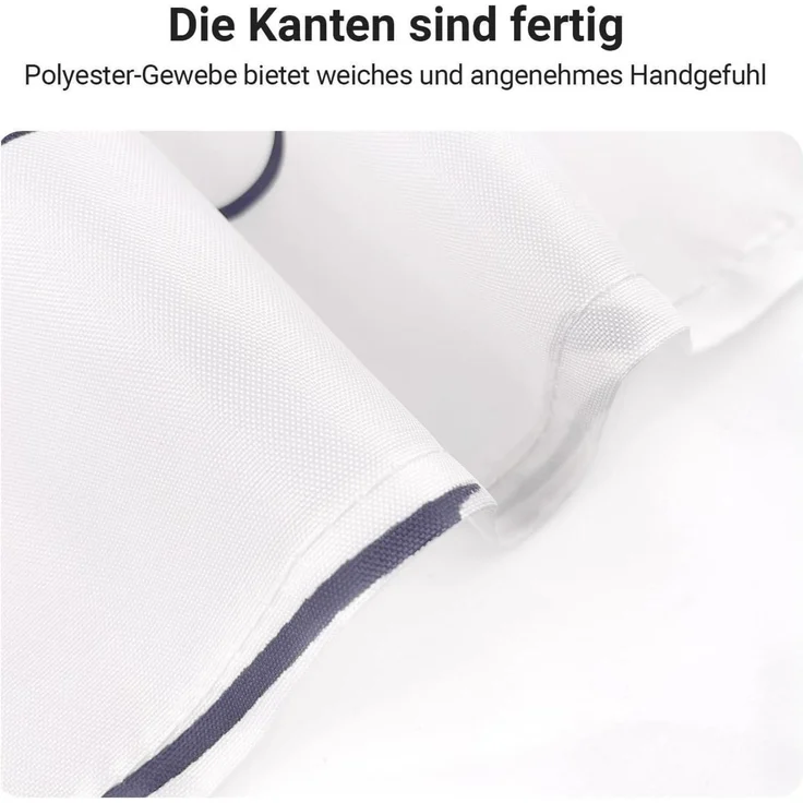 Duschvorhang 300x200cm Weizenohr Antischimmel Wasserabweisend – Bild 5