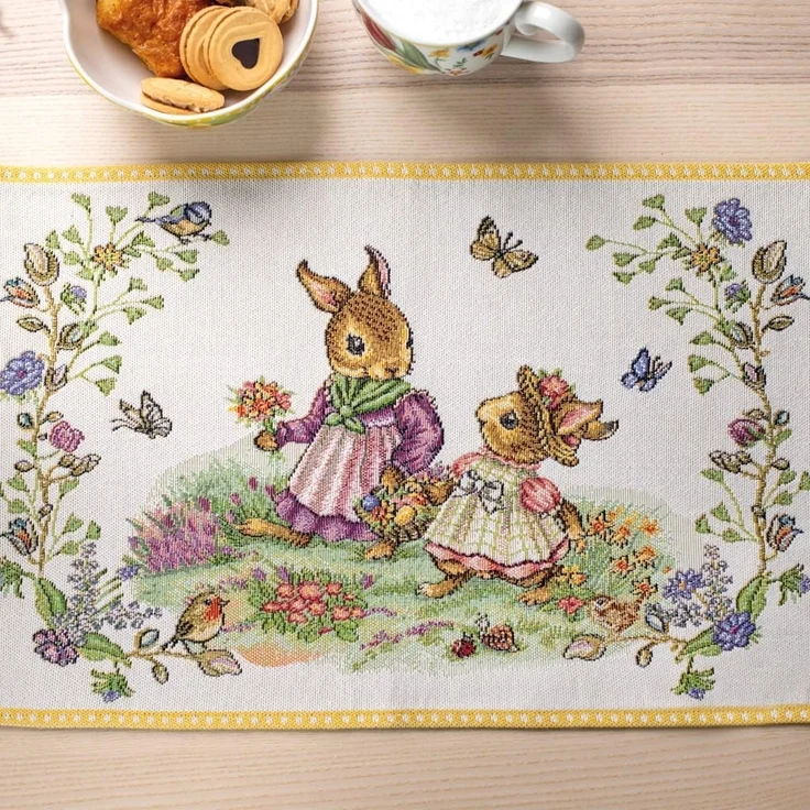 Villeroy & Boch Spring Fantasy Gobelin Tischset / Platzset Blumenwiese – Bild 2