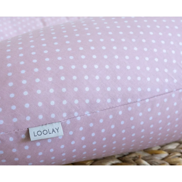 Loolay Seitenschläferkissen M/ L oder L/ XL Schwangerschaftskissen Stillkissen Schlafen Kissen, M/ L oder L/ XL Lagerungskissen + 100% Baumwolle Bezug 170 und 190 cm, Standard & X-LARGE Kissen SUPER Geschenk für Schwangern Seitenschläfer, LOOLAY® - 100... – Bild 4