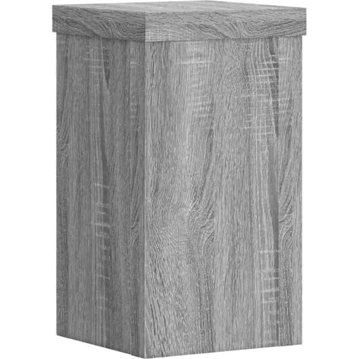 vidaXL Pflanzenständer 2 Stk. Grau Sonoma 10x10x18 cm Holzwerkstoff 852884 – Bild 3