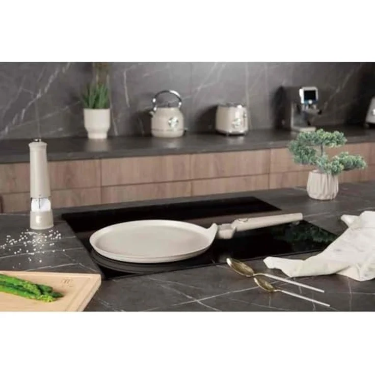 BerlingerHaus Crêpepfanne, Aluminium (Set, 1-tlg, Set), Silikongriffe – Bild 4