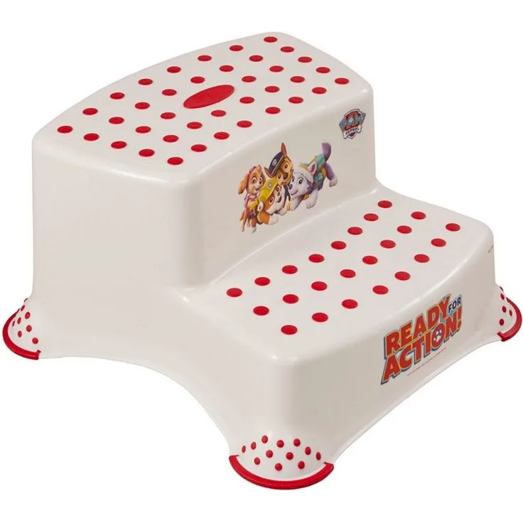 Keeeper Tritthocker zweistufig Paw Patrol rot weiß