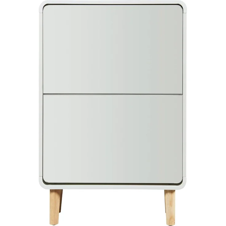 Schuhkipper Aure 96x63x24 cm Weiß [en. casa] – Bild 6