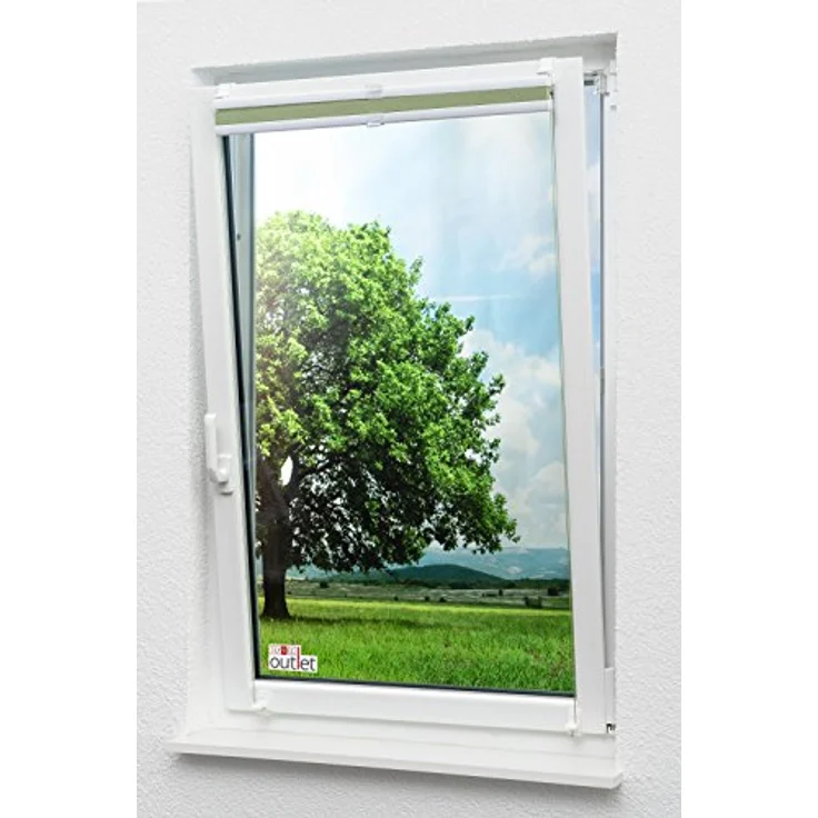 LYSEL® Plissee Klemmen Grasgrün, blickdicht, HxB 130x45cm – Bild 7