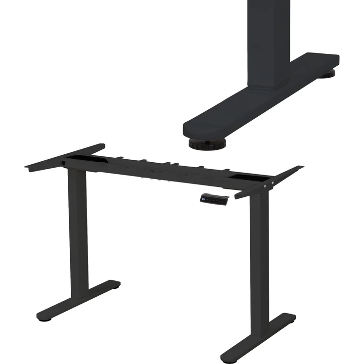 Albatros höhenverstellbares Schreibtisch Tischgestell elektrisch | LIFT S5 Schwarz | Gestell, Tischbeine, Tischfüße Metall | Display | 120Kg belastbar – Bild 9