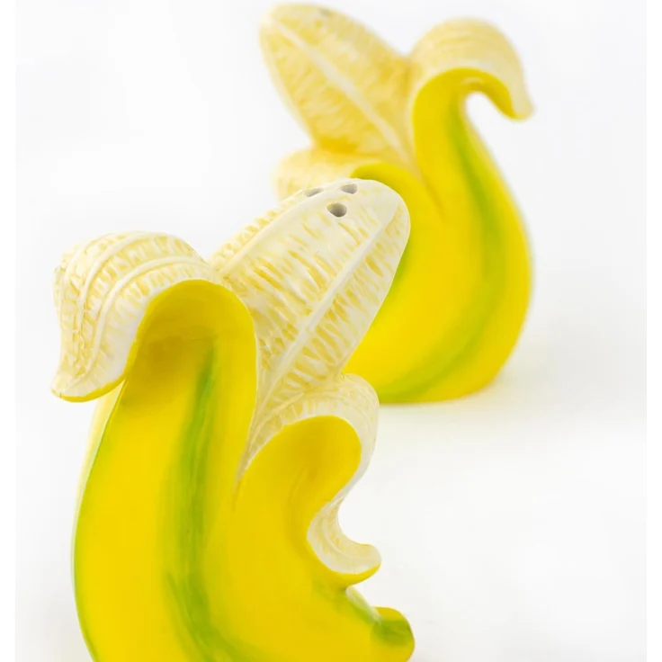 Donkey Salz- & Pfefferstreuer Banana Romance gelb – Bild 3