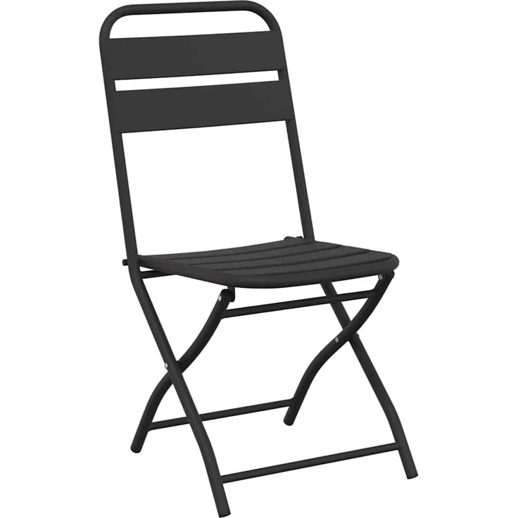 vidaXL Gartenklappstuhl 2 pcs Anthrazit 42 x 52 x 82 cm 42002942 – Bild 3