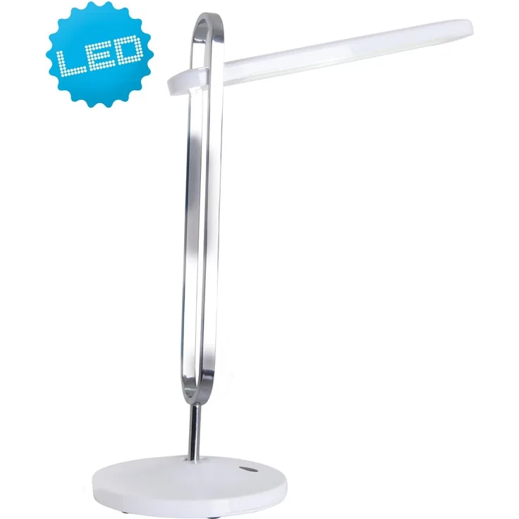 LED Tischleuchte weiß Näve ClipClap 400lm 3000K
