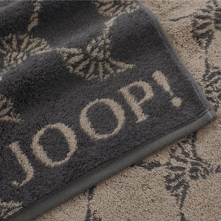 2 Stück Joop! Handtuch Cornflower 1721-73 Schiefer 50x100 – Bild 2