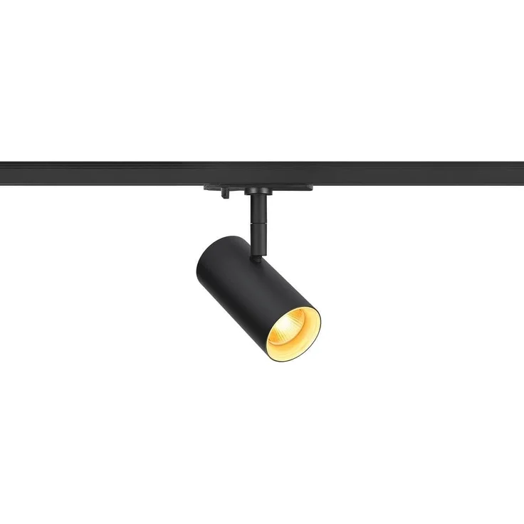 SLV NOBLO® SPOT, 1~ Spot, rund, 2000-3000K, 8.4 W, Dim-to-Warm, Phasenabschnitt, 36°, schwarz - Leuchten mit 1 Phasen Adapter – Bild 1